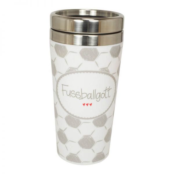Becher to go - Fußballgott, 400 ml