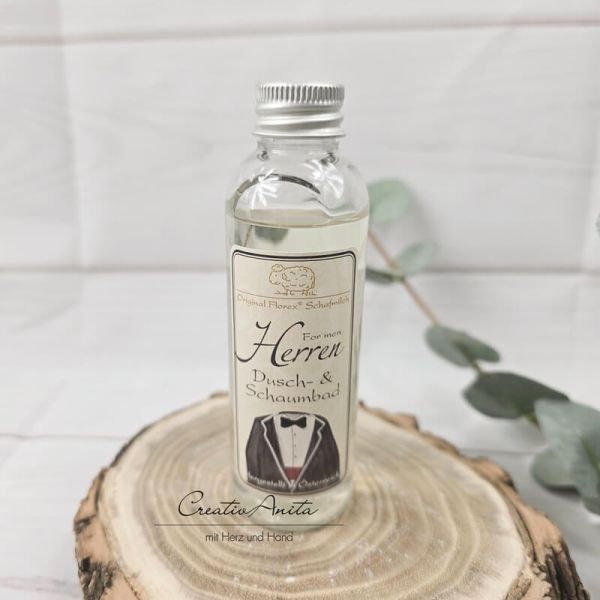 Dusch- & Schaumbad mit biologischer Schafmilch HERRENSEIFE, 75ml