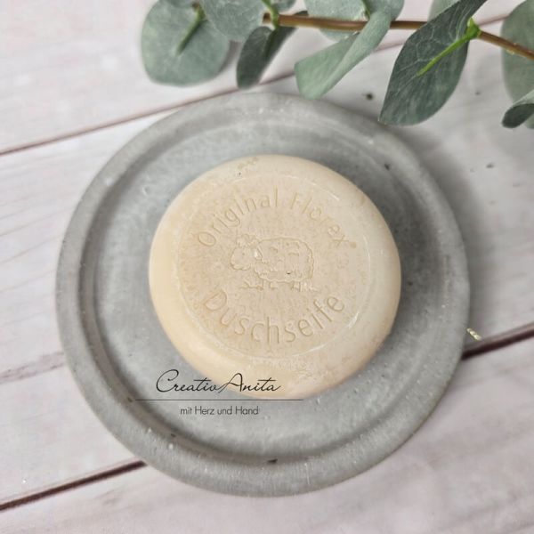 Duschseife mit Schafmilch rund Mandelöl, 100g