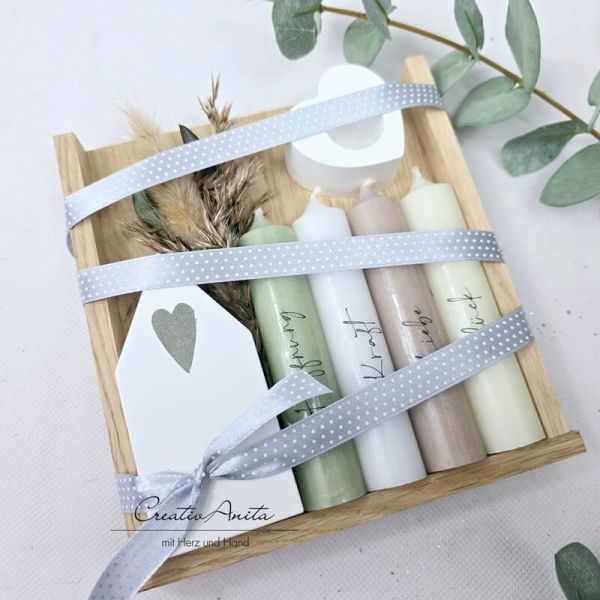 Kerzengeschenk - Nimm Dir was Du brauchst