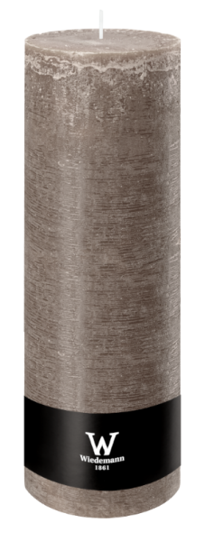 Rustikkerze durchgefärbt inkl. ASF - SCHLAMM 190x68 mm