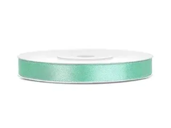Satinband Mint, 6mm