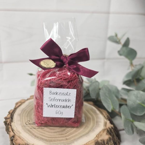 Seifennadeln aus Schafmilchseife Winterzauber, 60g