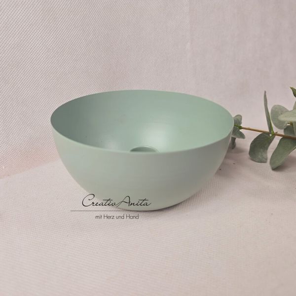 Stabkerzenhalter - Schale - Mint