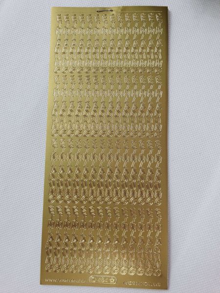 Sticker Schriftsticker EINLADUNG vertikal GOLD Sticker Schriftsticker EINLADUNG vertikal GOLD