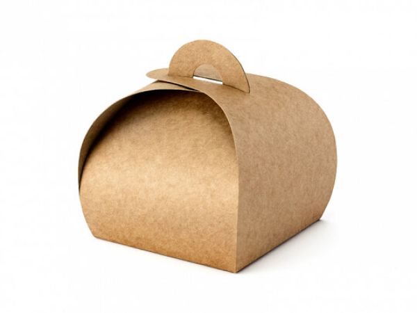 10 Stk Geschenkboxen natur braun
