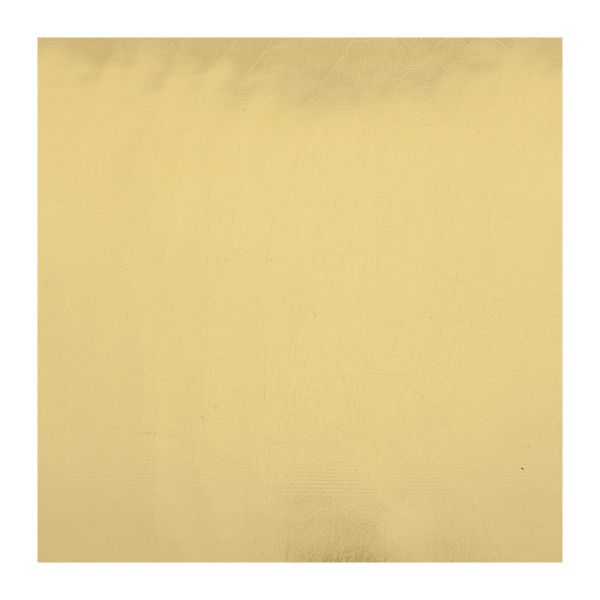 Verzierwachsplatte metallic -gold matt
