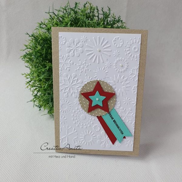 Weihnachtskarte - Grußkarte zu Weihnachten Pfiffig