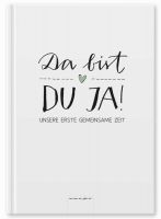 Babytagebuch zum Eintragen - Da bist du ja | Geburtsgeschenk für Jungen & Mädchen - MINT