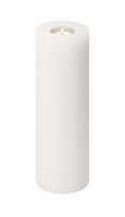 Rustikkerze WEISS mit/ohne Teelichteinsatz 250x80 mm