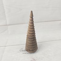 Holz-Baum braun - Midi gerillt