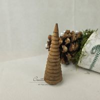 Holz-Baum braun - Midi gerillt