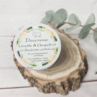 Deocreme -Limette & Grapefruit- mit Sheabutter und Kokosöl, 40 g