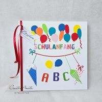 Gästebuch zum Schulanfang -Luftballons-