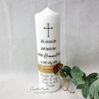 Gedenkkerze - Trauerkerze - Erinnerungskerze - Hochzeit