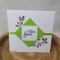 Glückwunschkarte zum Geburtstag -Floral-