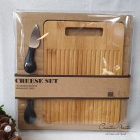 Käsebrett mit Käsemesser - in Geschenkverpackung