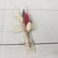 Palmkreuz - Palmbüschel - Palmstock - Palmsonntag - Osterkreuz 2026 - ROT