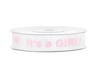 Geschenkband -It´s a girl- 10m