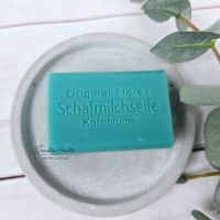 Schafmilchseife Kornblume - Florex, eckig 100g
