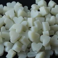 50 Stück Schafmilchseifen-Seifenherzen CLASSIC-NATUR - Gastgeschenk - Hochzeit
