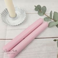 Stabkerze -Pastellrosa-