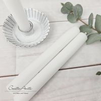 Stabkerze -Weiß-