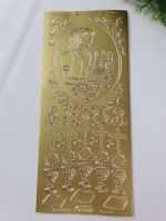 Sticker Motivsticker CHRISTLICHE MOTIVE GOLD Mädchen Kommunion