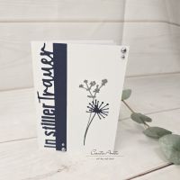 Trauerkarte Kondolenzkarte Beileidskarte -In stiller Trauer-