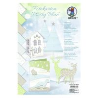 Fotokarton "Frosty Blue" Set DIN A4