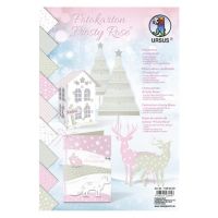 Fotokarton "Frosty Rose" Set DIN A4