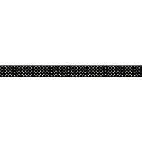 Masking Tape -Punkte Dots- schwarz