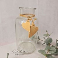 Glasflasche - Dekoflasche -I LOVE THINGS I LIKE-