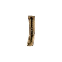 Wachsbuchstabe Echtwachs "I" 8mm gold
