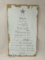 Wandbild Wandschild Holzschild Weihnachtsdeko Weihnachten